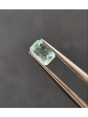 Aries 0.48CT 5.4x3.4mm Octagon Natural Emerald Zambia