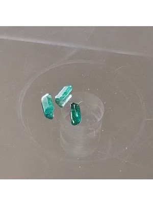 Aries 0.45CT 3pcs Lot 4.5x2.5mm Octagon Natural Emerald Zambia