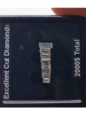 Aries 1.01CT 5.37X1.93 To 2.85X1.85MM Octagon Natural Diamond