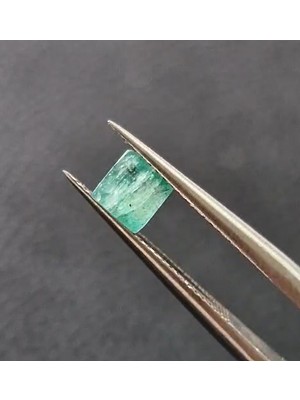 Aries 0.47CT 4.2mm Square Natural Emerald Zambia