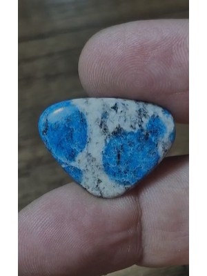 Aries 16.00CT 26X19MM Natural Pear K2 Jasper