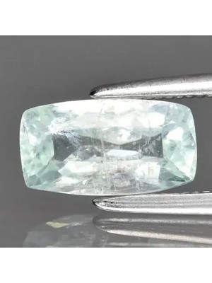 Aries 1.01CT 8.5x4.5mm Cushion Natural Green Paraiba Tourmaline - Copper Africa Gem