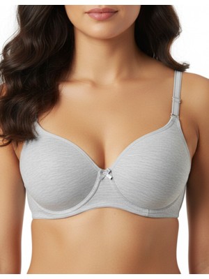 Ebru Silikonlu Düz Destekli Sütyen