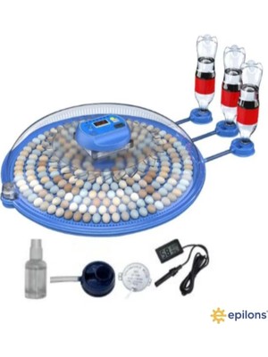 Epilons 240 Kuş Yumurta Kapasiteli Otomatik Çiftlik Kuluçka Makinesi : Yumurta, Bıldırcın Ve Kanatlılar İçin Mz-240