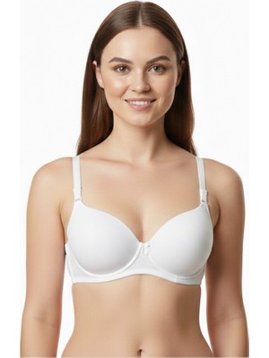 Ebru Silikonlu Desteksiz Mikro Tulumlu Sütyen