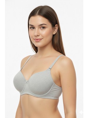 Ebru Silikonlu Destekli Mikro Tulumlu Sütyen