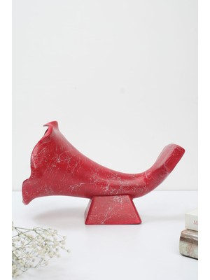 D.S. Damla Seramik Handmade Akustik Döküm Cep Gramafonu