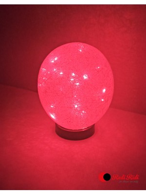 Redi Ridi El Yapımı İp Kafes Pilli LED Lamba