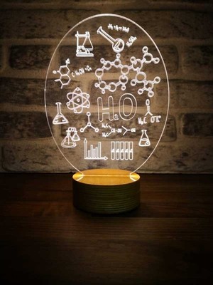 By Lamp Kimya Tasarımı Masa Lambası | ByLamp