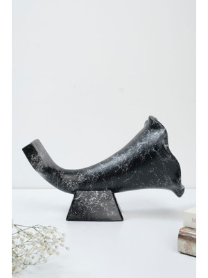 D.S. Damla Seramik Handmade Akustik Döküm Cep Gramafonu