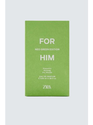 Zara For Hım Neo Green Edıtıon Edp 100ML Erkek Parfümü