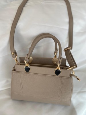 Luna Çift Gözlü Zarif Tasarımlı Uzun Askılı El ve Omuz Kadın Çantası