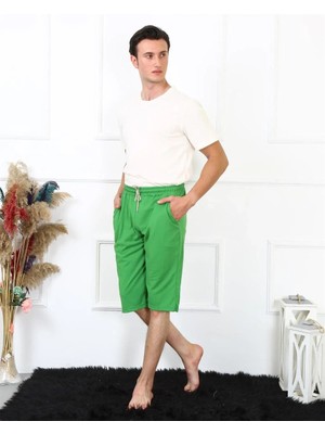 Moda Erkek Lakost Fıstık Yeşili Kapri Beruflic