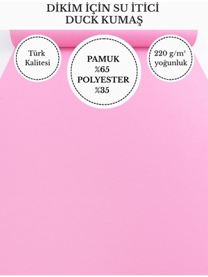 Fabricstown Su Itici Duck Kumaş | 220 G/m² | %65 Pamuk %35 Polyester | 180 cm En | Dikişlik Dayanıklı Kumaş