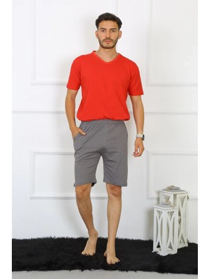 Moda Erkek Pamuk Füme Şort Beruflic