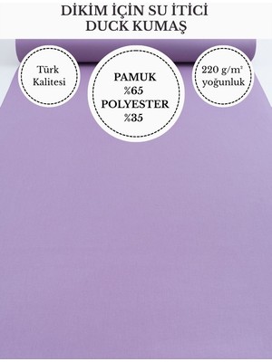 Fabricstown Su Itici Duck Kumaş | 220 G/m² | %65 Pamuk %35 Polyester | 180 cm En | Dikişlik Dayanıklı Kumaş