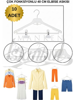 Manken İstanbul Gardırobunuzun Yeni Kahramanı: Çok Amaçlı Kadın Askısı - Takım, Bluz ve Pantolon Askısı Bir Arada
