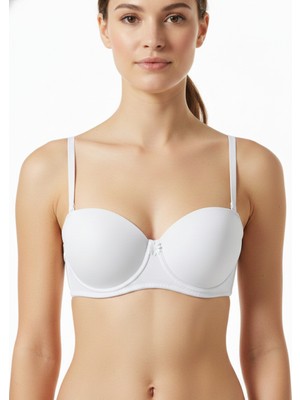 Ebru Silikonlu Destekli Straplez Sütyen