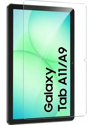 Fibaks Samsung Galaxy Tab A11/A9 8.7 Inç SM-X110 Uyumlu Ekran Koruyucu Tam Kaplayan Şeffaf Nano Ekran Koruma