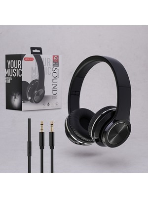 Yurdugül Kablolu Pc Kulak Üstü Mikrofonlu Kulaklık | 2 Metre Kablo, 3.5mm Jack, Yüksek Ses Kalitesi