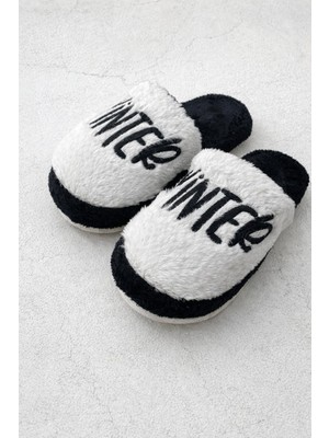 ModaFrato Wınter Home Kapalı Kadın Ev Terliği Günlük Rahat Kışlık Terlik