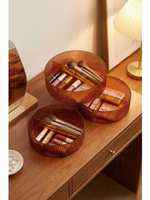 Hesaplı Kasa Üç Bölmeli, Takı Makyaj Düzenleyici Organizer, 3'lü Set