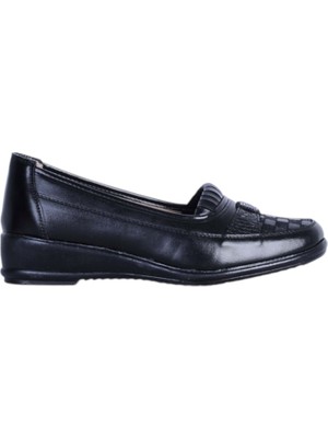 Moda Ayakkabı23 Moda Ayakkabı Esracan 281 Siyah Kadın Kasual Ayakkabı