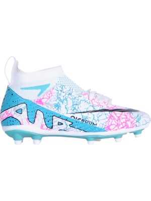 Laliga 600 Byz-Turkuaz Erkek Çoraplı Krampon Ayakkabı