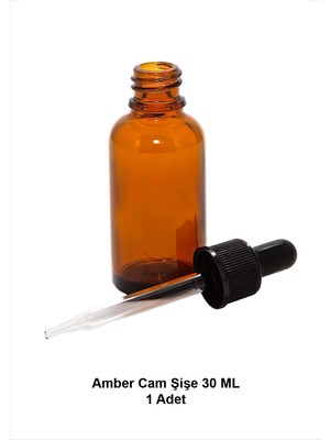 Atel-San Amber Cam Şişe 30 ml - 1 Adet