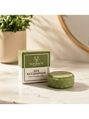 Natural'iz Beauty Sidr Katı Şampuan (Tüm Saç Tipleri)