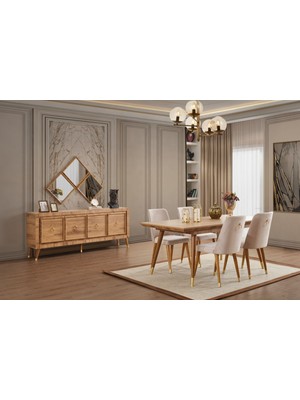 Doressa Paul Yemek Odası Takımı