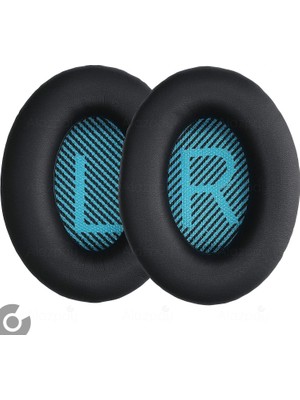 Alazpay Bose Qc2 Pedi QC25 Ae2 AE2I AE2W Qc2 QC15 QC35 QC35II Uyumlu Yumuşak Kulaklık Sünger Yastığı Pedi