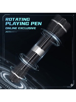 Fiviont Dönen Tükenmez Kalem – Stres Giderici Metal Bilyalı Pen Spinning Kalemi – 21CM Profesyonel Fidget Kalem Öğrenci Ofis Hediyelik