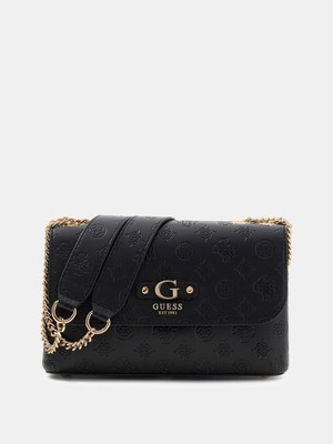 Guess Dita Dönüştürülebilir Çapraz Askılı Kadın Siyah El Çantası HWPD7602210-BLO