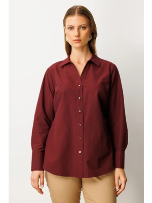 Ekol Önü Düğmeli Polo Yaka Gömlek 3549