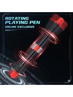 Fiviont Dönen Tükenmez Kalem – Stres Giderici Metal Bilyalı Pen Spinning Kalemi – 21CM Profesyonel Fidget Kalem Öğrenci Ofis Hediyelik