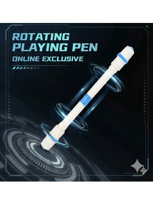 Fiviont Dönen Tükenmez Kalem – Stres Giderici Metal Bilyalı Pen Spinning Kalemi – 21CM Profesyonel Fidget Kalem Öğrenci Ofis Hediyelik