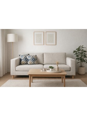 Özdağ Home Concept 2 Adet 3D Dijital Baskı Dekoratif Kırlent Kılıfı 43X43 cm – Tek Taraflı Baskı, Canlı Renkler