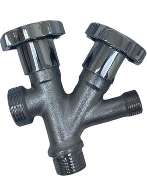 Sevimle Store Çiftli Çatallı Çamaşır Makinesi Ara Taharet Musluk Ara Musluk