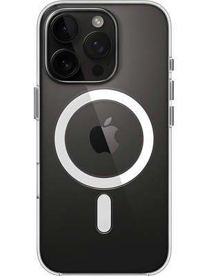 Sevimle Store iPhone 16 Pro Için Origin+ Serisi Magsafe ile Uyumlu Crystal Clear Ultra Şeffaf Hybrid Materyal Kılıf Yarı Yumuşak Yarı Sert Sararmaya Karşı Dayanıklı Kılıf Kapak (Ultra Şeffaf, 16 Pro)