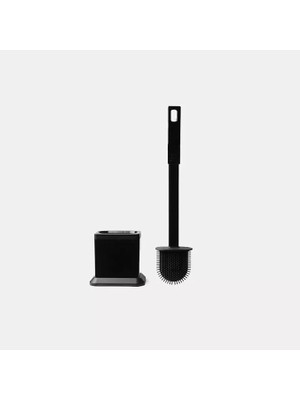 Sevimle Store Kare Slikon Klozet Fırçası Siyah (NV2024)