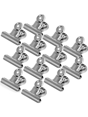 Sevimle Store 12 Adet Mıknatıslı Mandallı Buzdolabı Magnet Fotoğraf Kağıt Evrak Tutucu