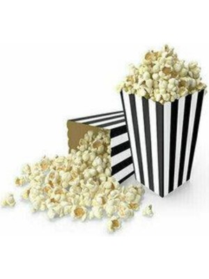 MerveliSait Mısır Kutusu 8'li Siyah Beyaz