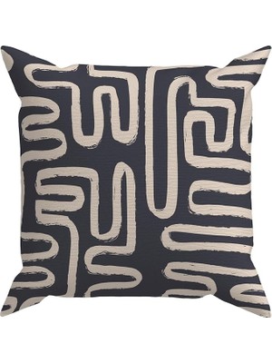 Sevimle Store Geometric Kırlent Kılıfı DS82