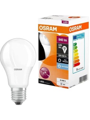 Sevimle Store CLA60 Mosq 8W/865 220V E27 Fs1/12