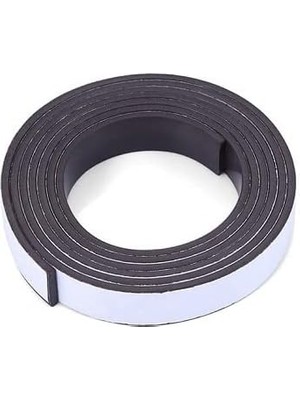 Sevimle Store Yapışkanlı Şerit Mıknatıs Magnet 12X1.5 mm 5 Metre