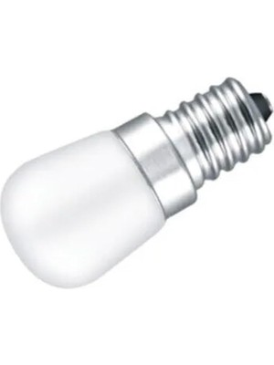 Sevimle Store Adet 2W Buzdolabı Ampulü E14 Duy 6500K Beyaz Işık Rengi KES021