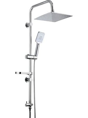 Sevimle Store 400D Delta Tepe Yağmur Başlığı ve Çok Fonksiyonlu El Başlıklı Robot Banyo ve Duş Seti