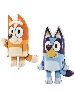 Sevimle Store Bluey ve Bingo Folyo Balon Seti