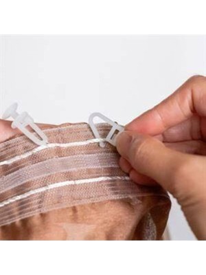 Sevimle Store Süs Dünyası Kilitli Perde Düğmesi 100'LÜ Paket